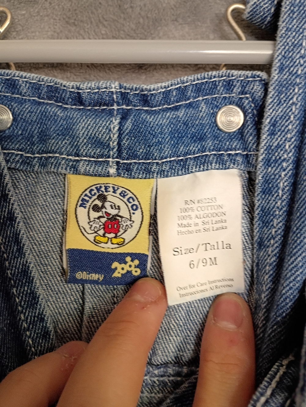 Y2K Mickey & Co Overalls - Picture 4 of 4